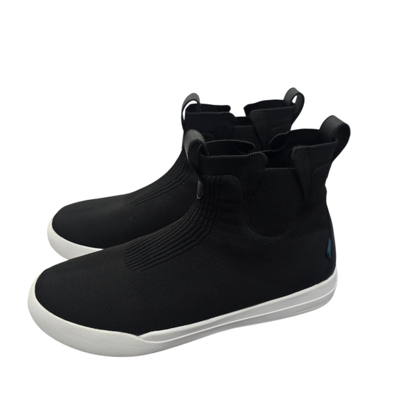 Vessi Men's Chelsea Sneaker Asphalt Waterproof Black On Off White 2 / Size M10 - Picture 3 of 15